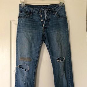 Vintage Levi 501 women’s jeans, size 24